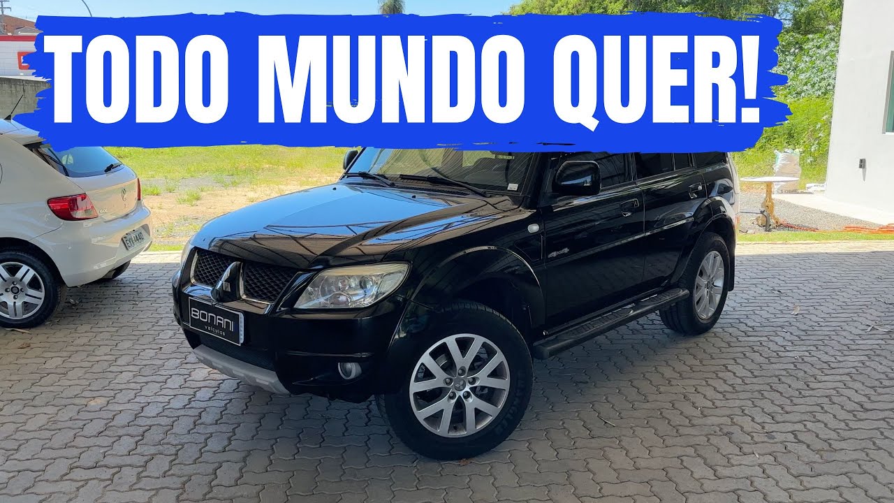 AVALIAÇÃO MITSUBISHI PAJERO TR4 2.0 FLEX 4X4 AUTOMÁTICO 2012! UM JIPE QUE POSSUI MUITA PROCURA!
