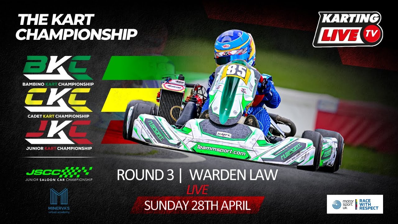 The Kart Championship 2024 -Round 3:  Warden Law - Sunday LIVE!