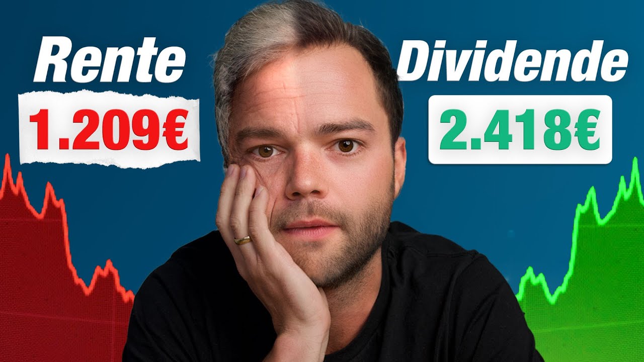 Dividende statt Rente! 1.000€ Dividende mit 3 ETFs