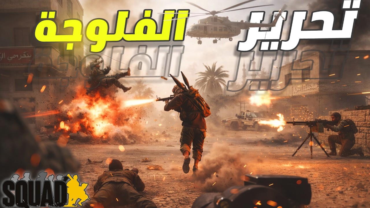 عملية عاصفة الحسم : اقتحام مدينة الفلوجة 🔥 | سكواد - Squad Fallujah