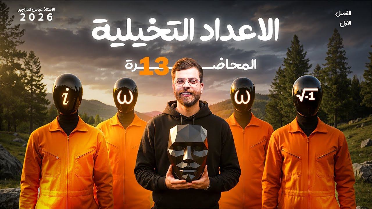رياضيات السادس العلمي || محاضرة 13 || ايجاد قيم x , y  الحقيقه 