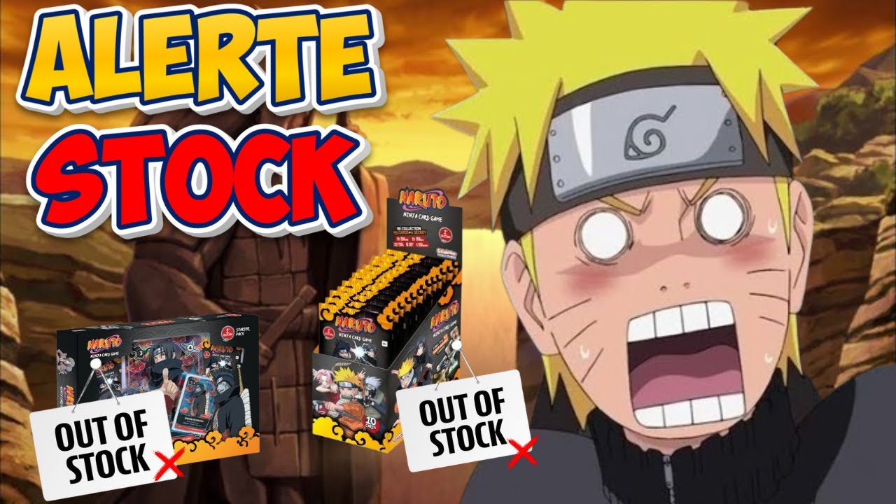 NARUTO MYTHOS TCG EN RUPTURE 😱 | Booster Box & Display Introuvables + Où Acheter | Naruto Mythos TCG