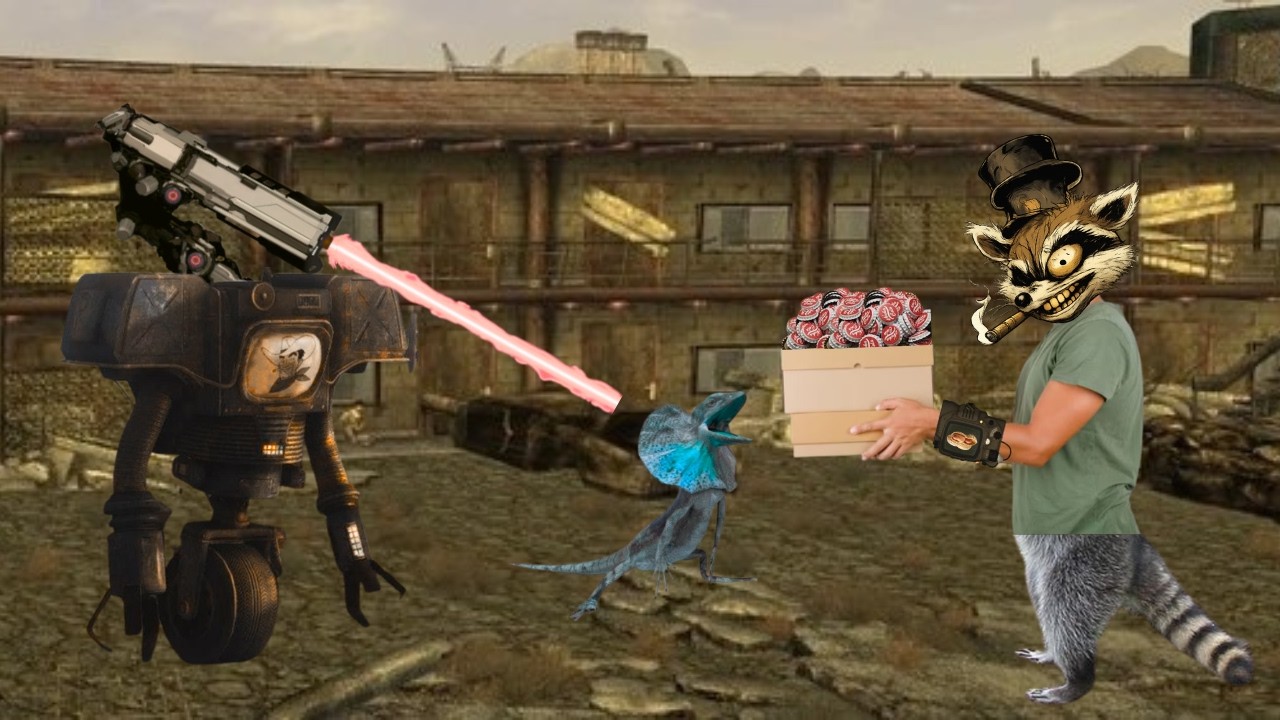 Went looking for answers and i got blown up ,,in game,, /Fallout New Vegas(1% story-side mission)