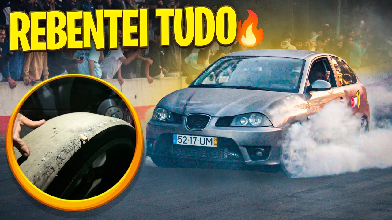 REBENTEI OS PNEUS DO IBIZA PD NO MOTORSHOWFEST !!! | DIDITV