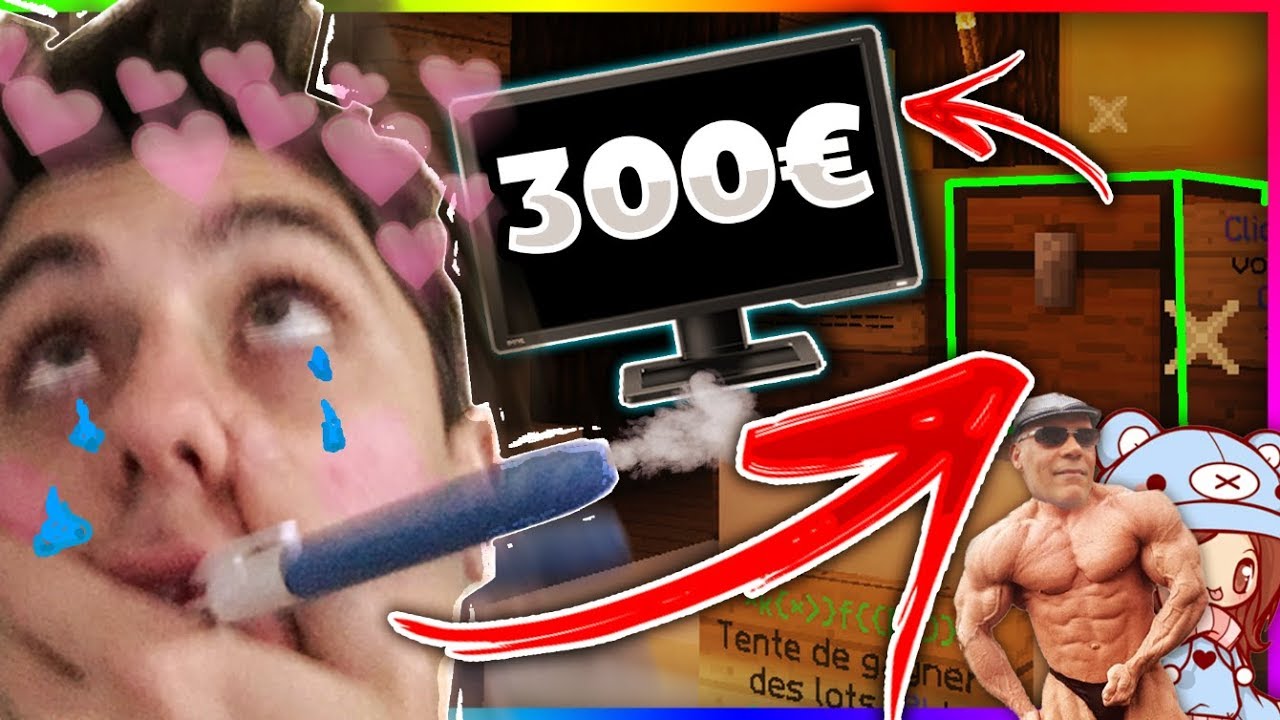 J'AI GAGNÉ UN ECRAN A 300€ SUR HYRIACRAFT ✔