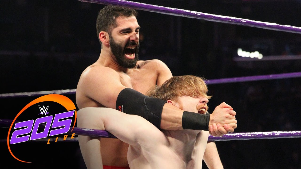 Джек Галлахер против Арии Дайвари &mdash; матч &laquo;Я отказываюсь от боя&raquo;: WWE 205 Live, 17 января 2017 г.