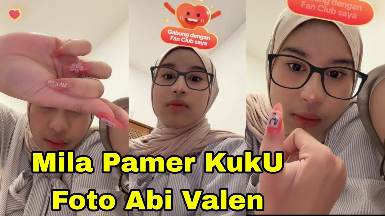 LIVE MILA PAMER KUKU FOTO ABI VALEN GEMESSS