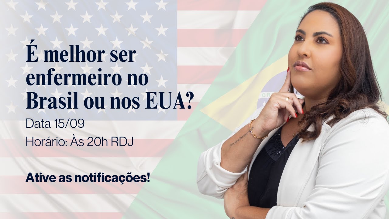 É melhor ser enfermeiro no Brasil ou nos EUA?