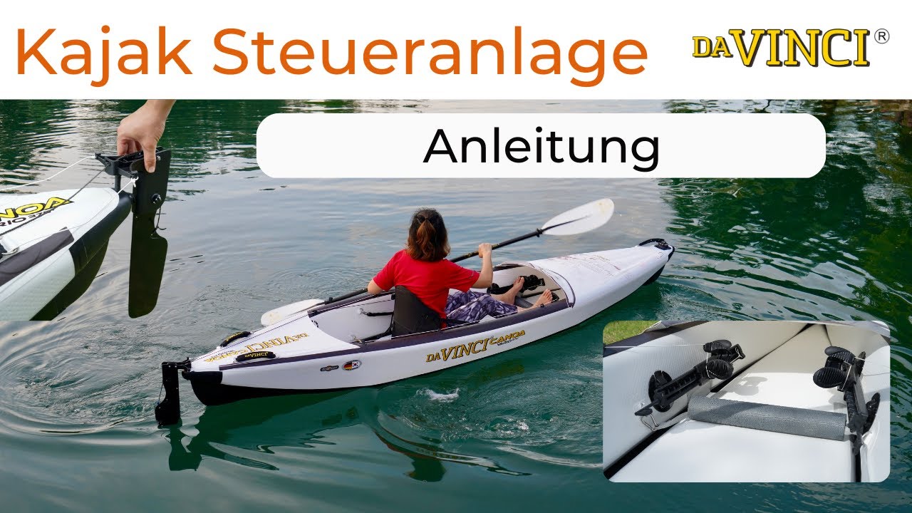 Steueranlage Kajak Ruder Anleitung | Da Vinci®