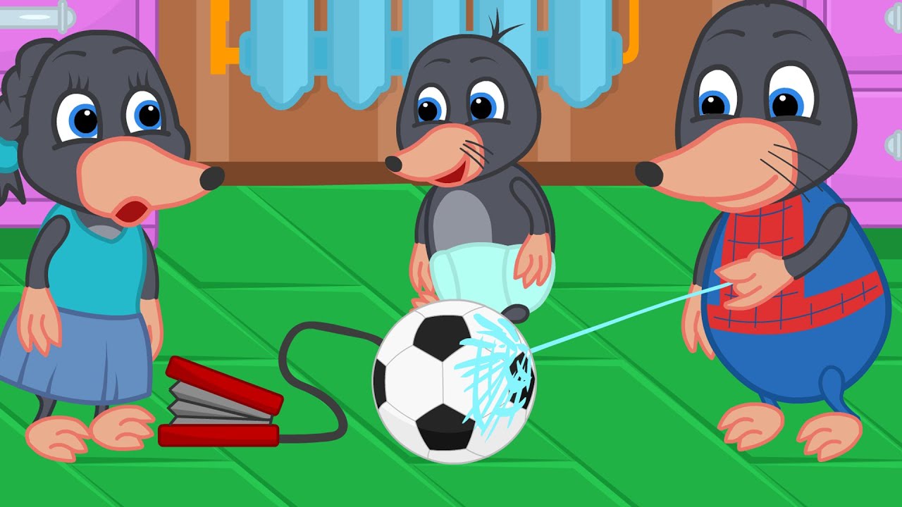 Benny Mole em Português Brasil - Super Toupeira Aranha Berry Desenho Animado