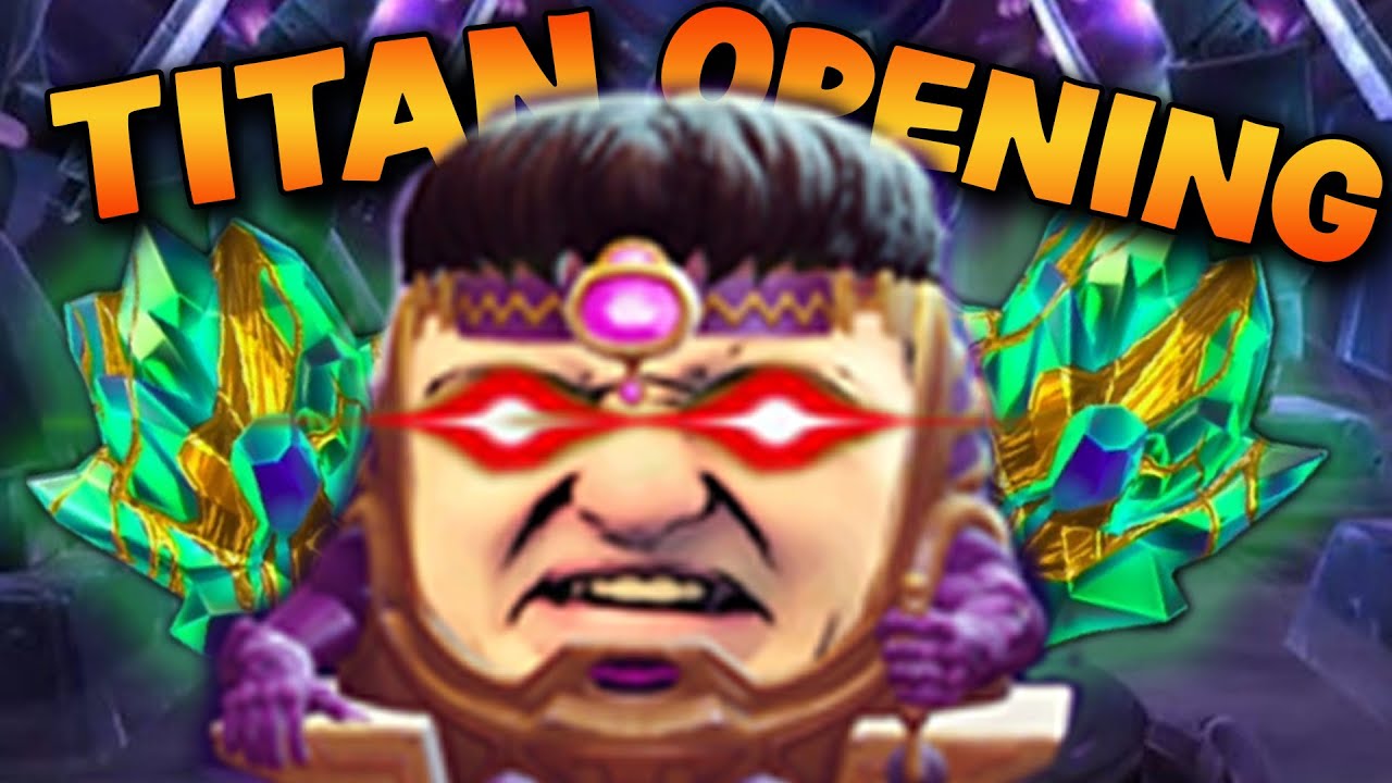 Opening Every Titan Crystal I Own (Plus Nexus Titan Crystals mm yes)