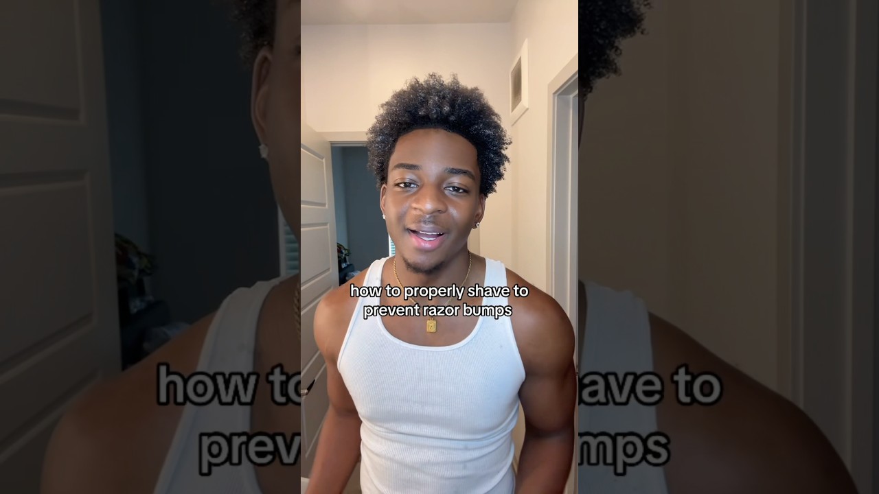 How To Properly Shave To Prevent Razor Bumps