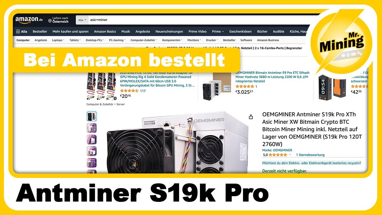 Bitcoinminer auf Amazon bestellt was habe ich bekommen für günstiges Geld 💰