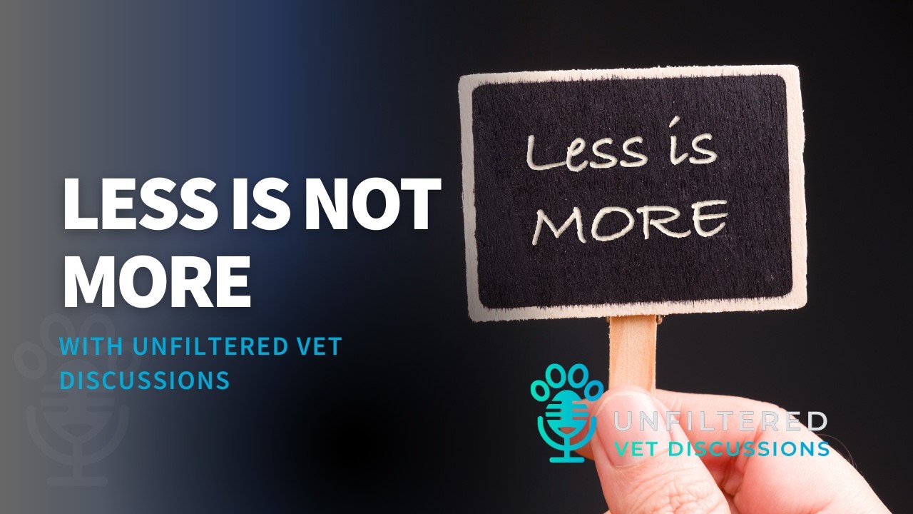 Less Is NOT More