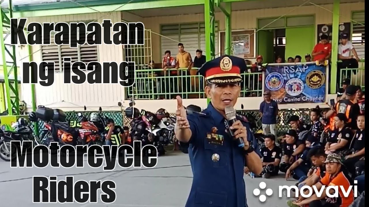 Seminar Motorcycle Riders with Sir Bonifacio Bosita 'RSAP'