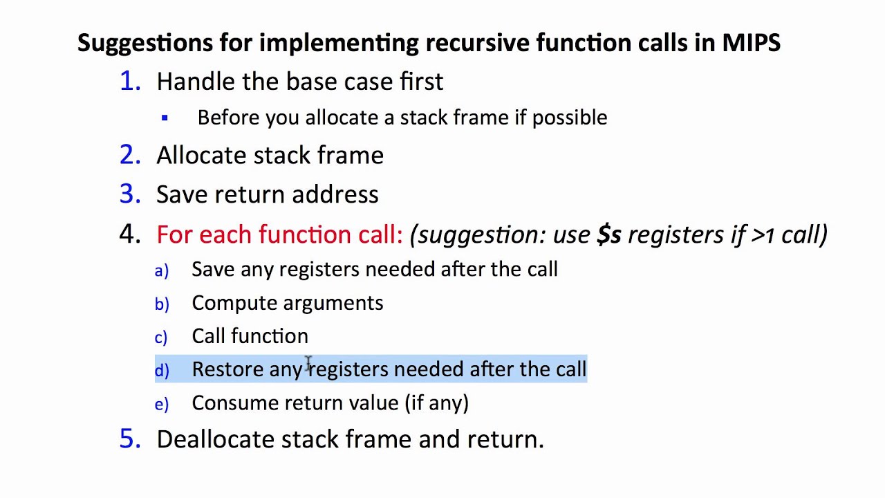 Writing Fibonacci in MIPS (caller saved)