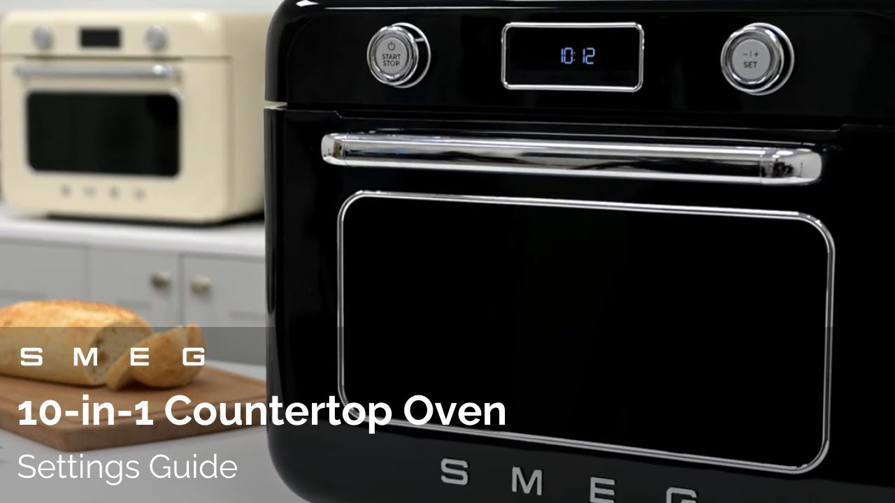 How to Access the Settings Menu on Your 10-in-1 Countertop Oven | Smeg COF01
