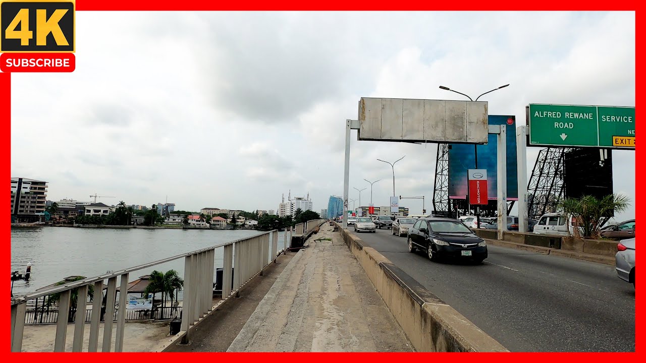 🇳🇬 OZUMBA MBADIWE -VICTORIA ISLAND TO FALOMO 4K WALK- LAGOS- NIGERIA-AFRICA LARGEST CITY