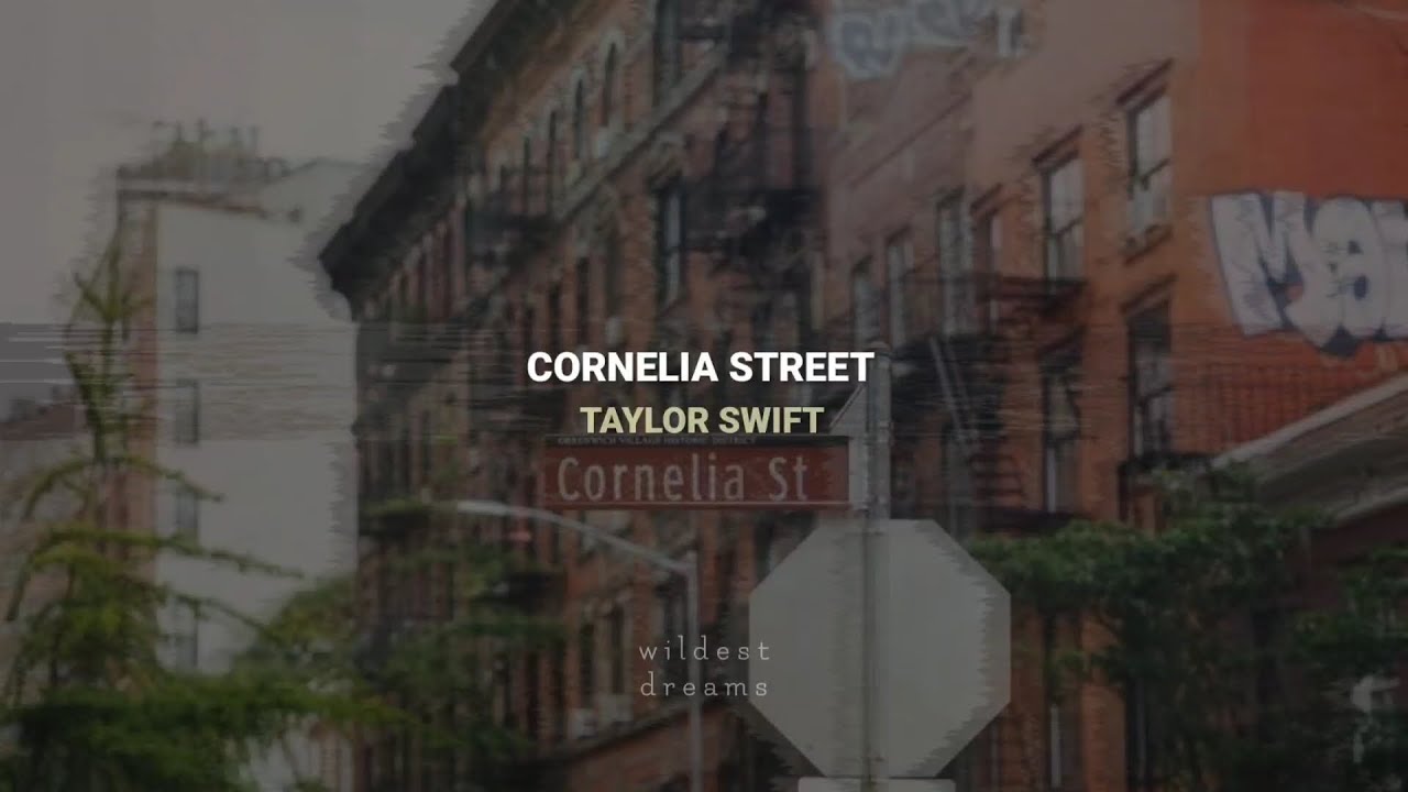 Taylor Swift - Cornelia Street | Espa&ntilde;ol & English