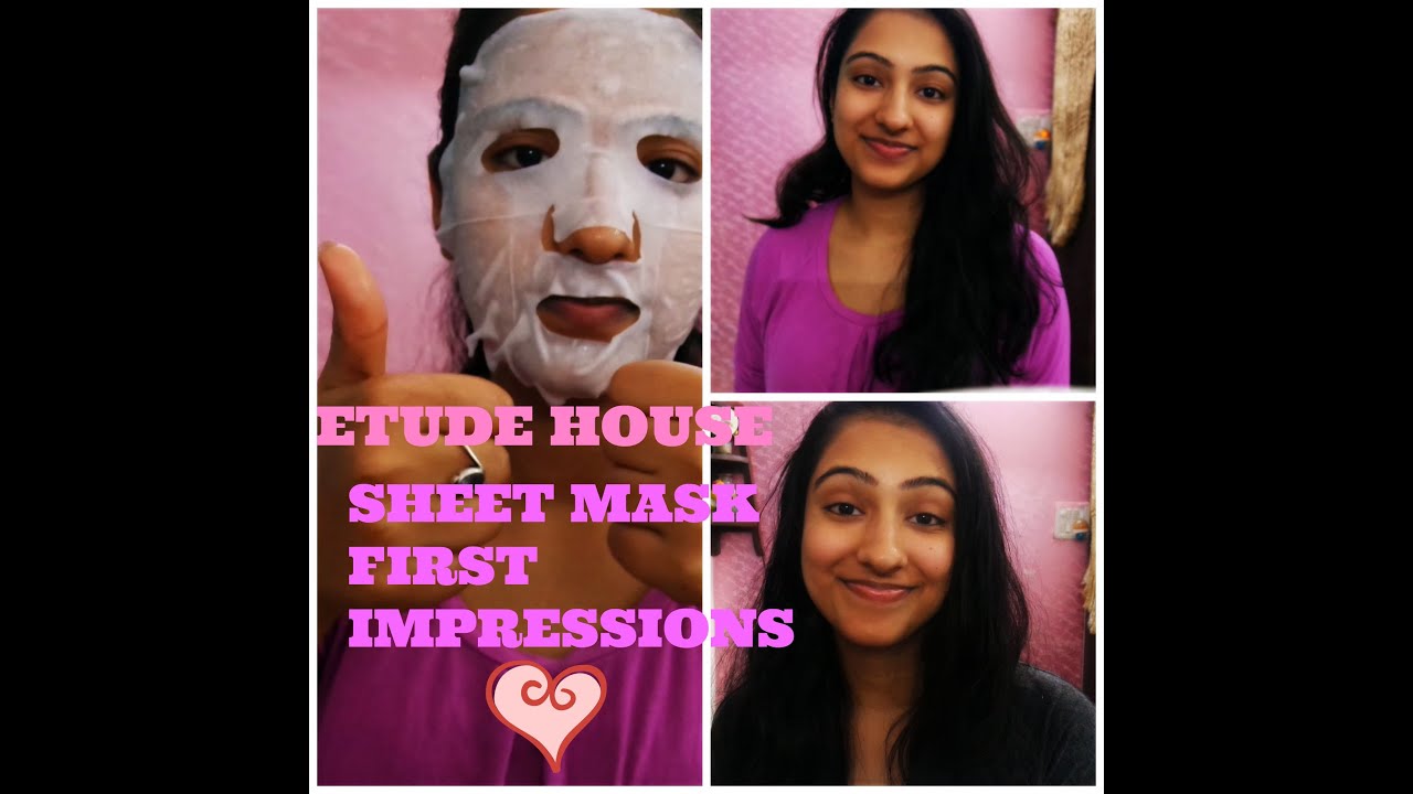 ETUDE HOUSE FACE MASK FIRST IMPRESSIONS - KOREAN SKINCARE