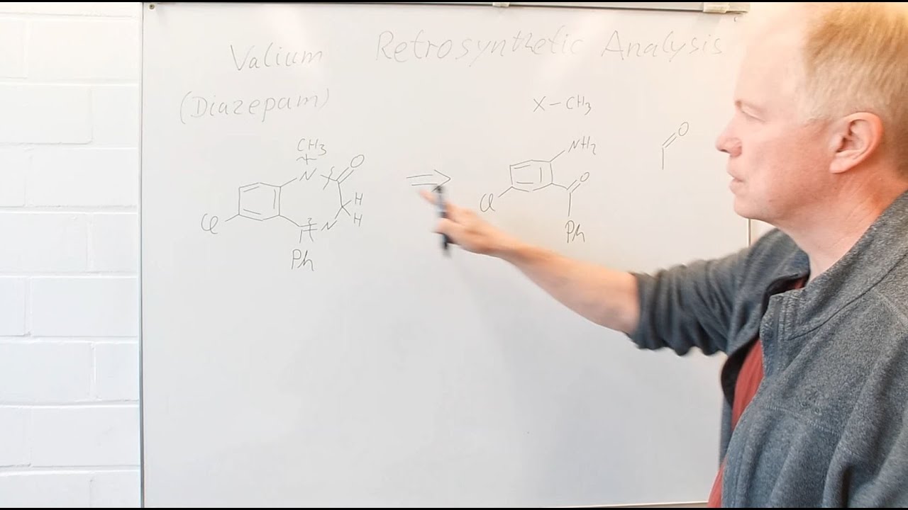 Valium Retrosynthese (Diazepam)  - Chemie der Arzneistoffe 6