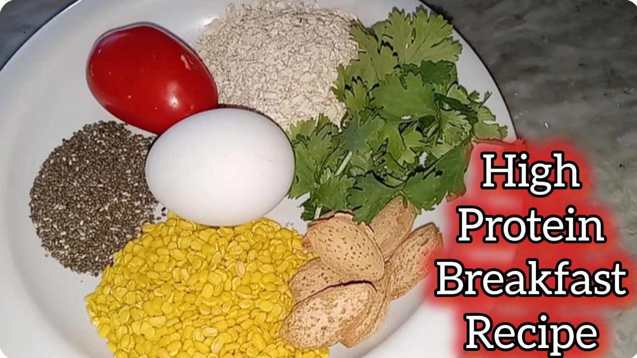 High protein breakfast recipe | Tasty and healthy recipe by FoodLogic
