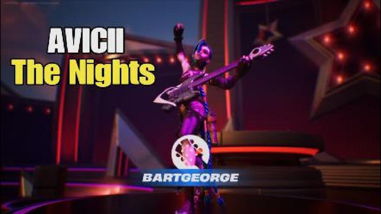 Fortnite Festival - AVICII | The Nights | Principal, nivel intermedio