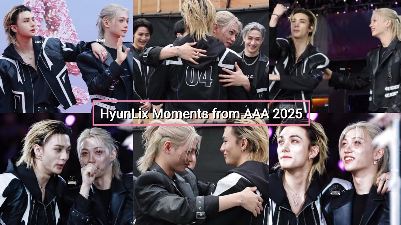HyunLix Moments From AAA 2025🤍