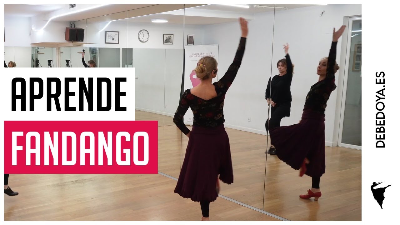 Aprendiendo el fandango, clase de flamenco inicial