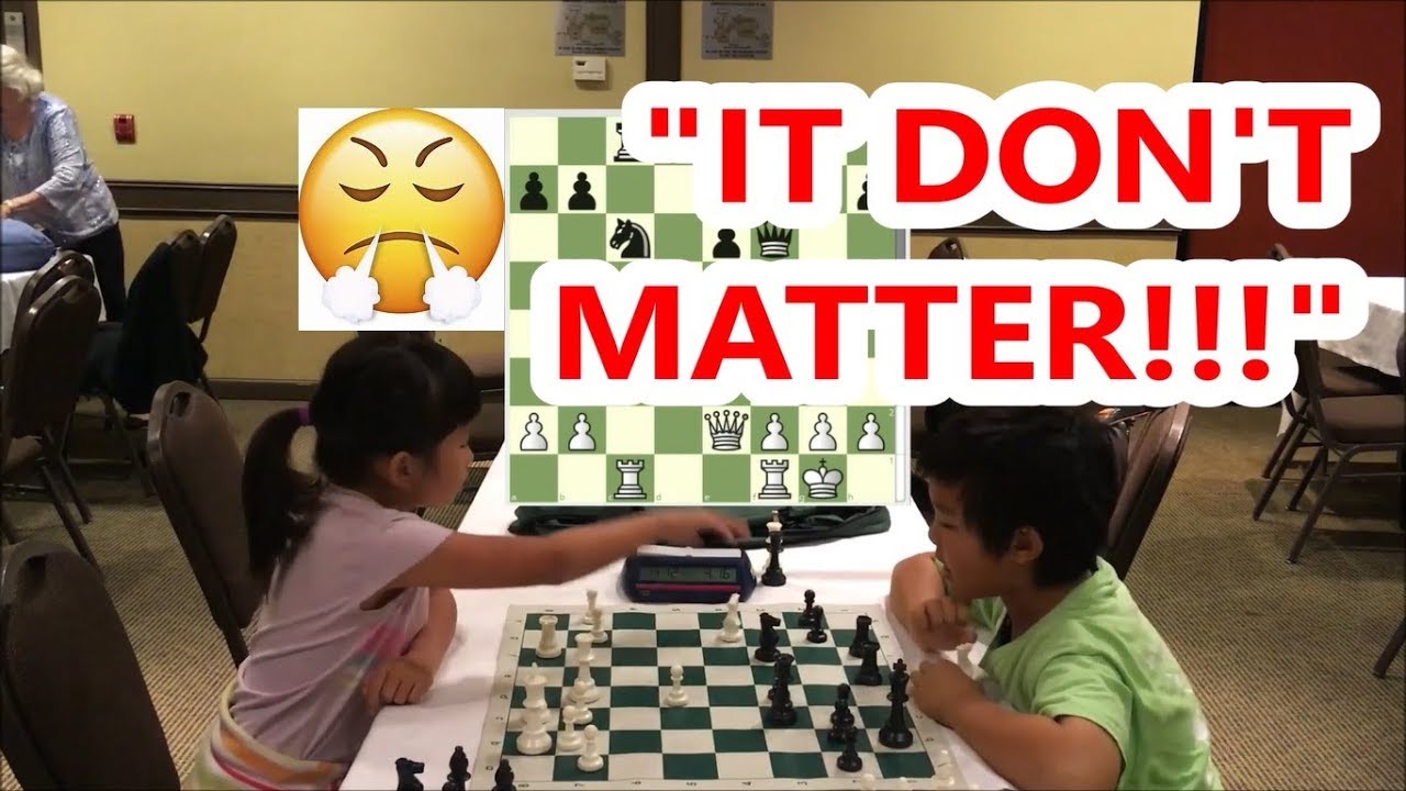 Never Underestimate A Cute Little Girl Playing Chess!