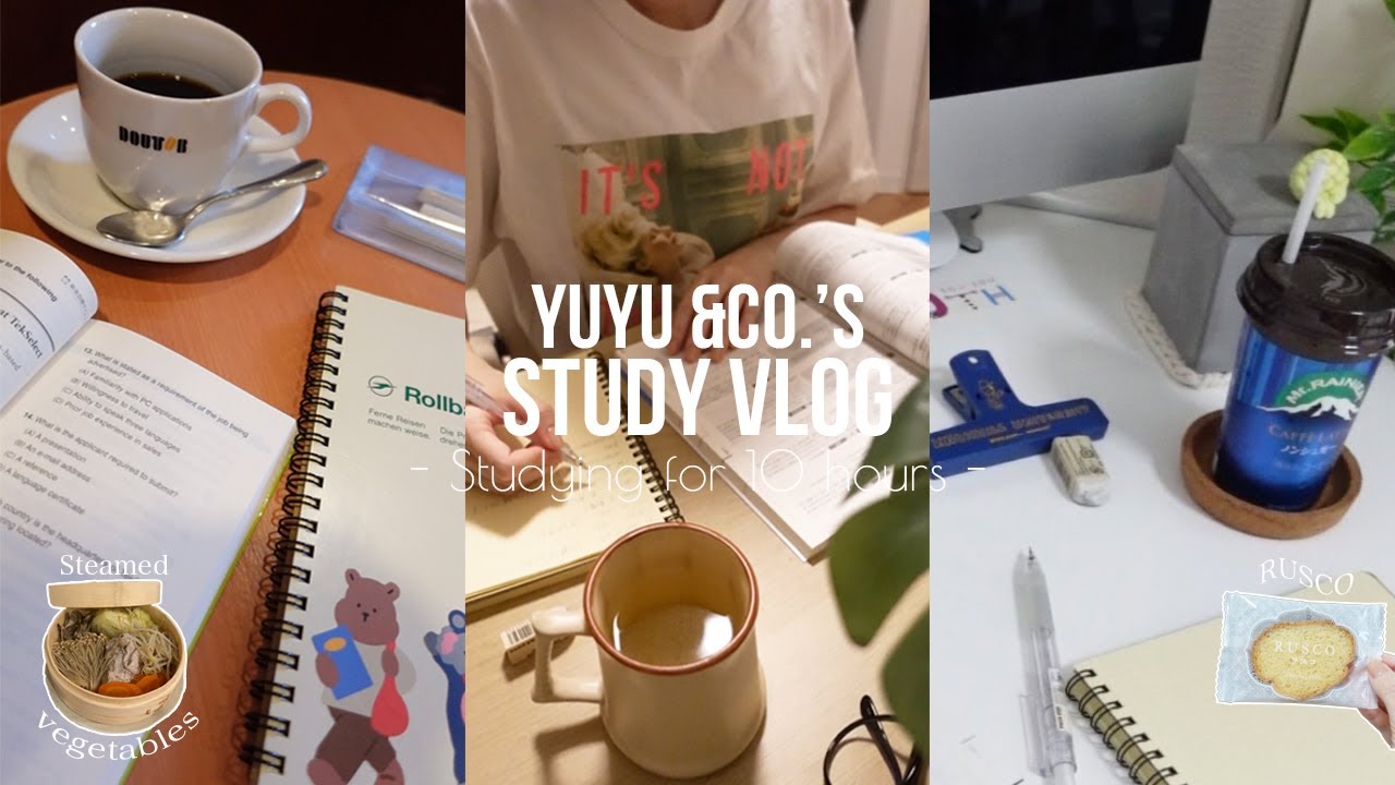Study vlog / Я вставала в 5:30 утра и училась 10 часов📚✏️ / productive / TOEIC / Living in Japan