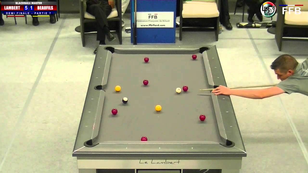 14_15 DEMI FINALE BLACKBALL MASTER - LAMBERT VS BEAUFILS