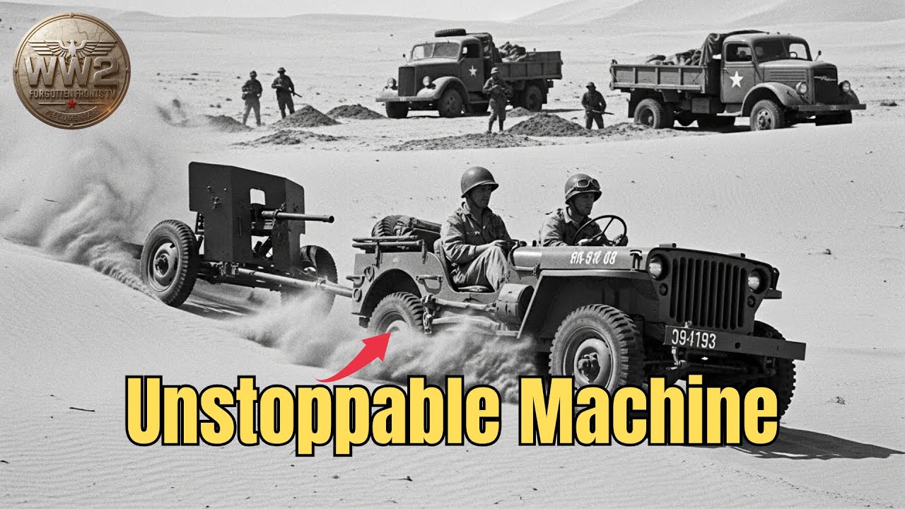 German Troops Mocked the “Toy” Jeep—Until It Towed Guns Where Their Trucks Failed