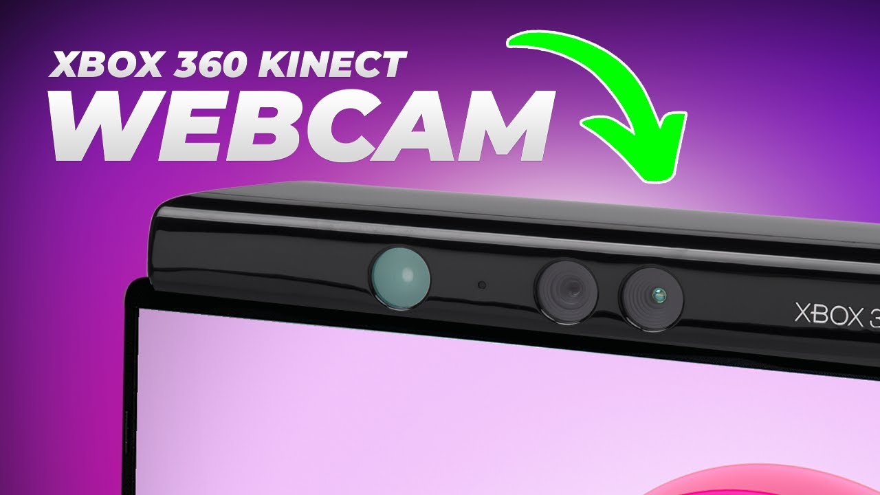 How to use the Xbox 360 Kinect as a Webcam for Streaming! (OBS)