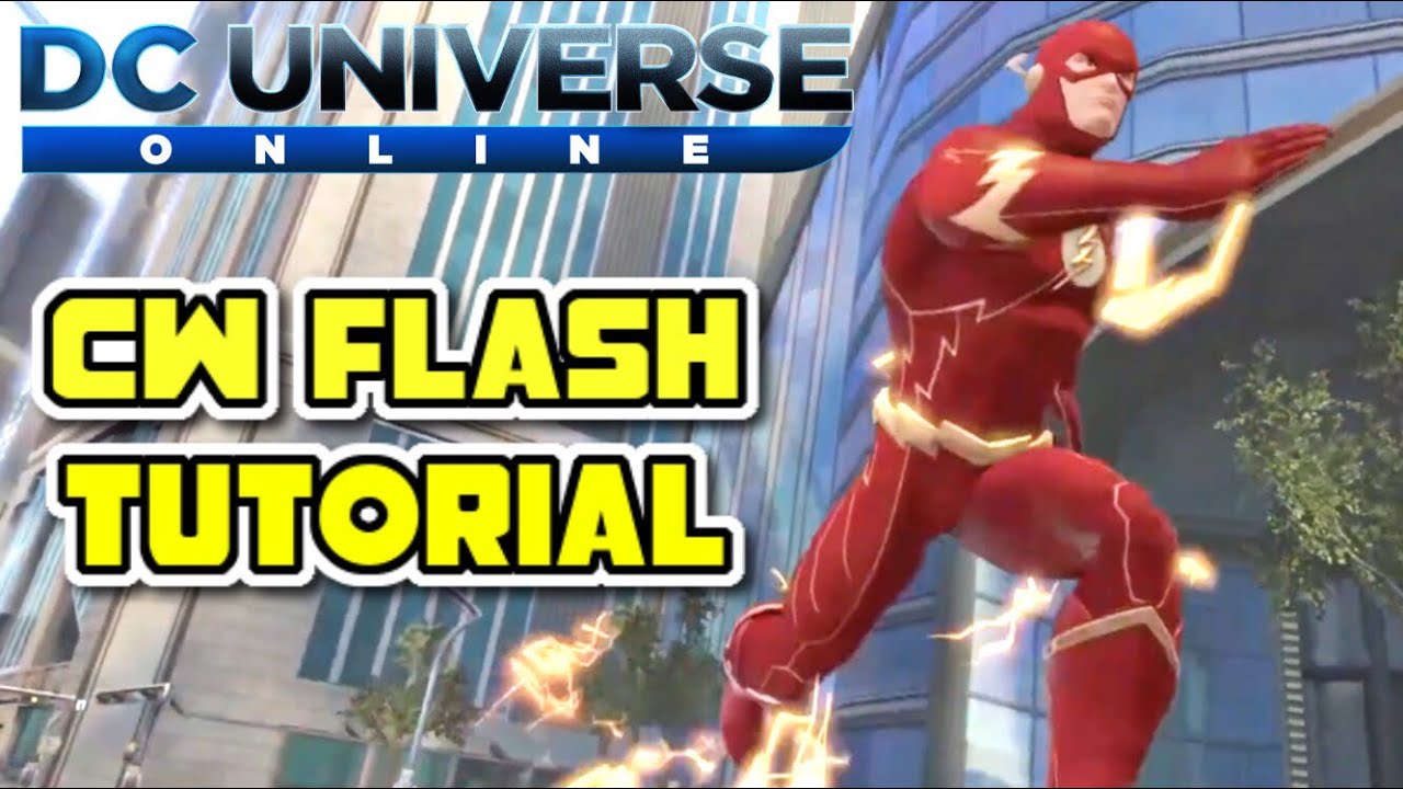 DCUO Styles: CW Flash