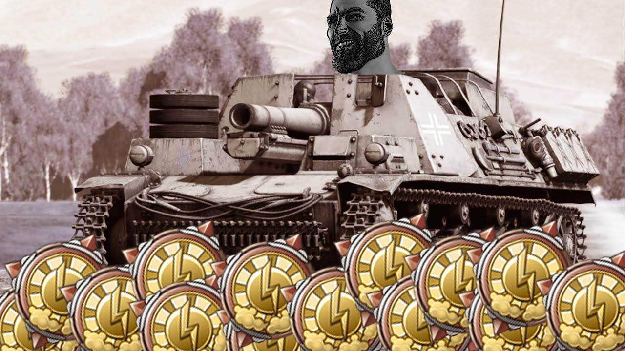 Sturmpanzer at BR 7.7 is god tier tank destroyer