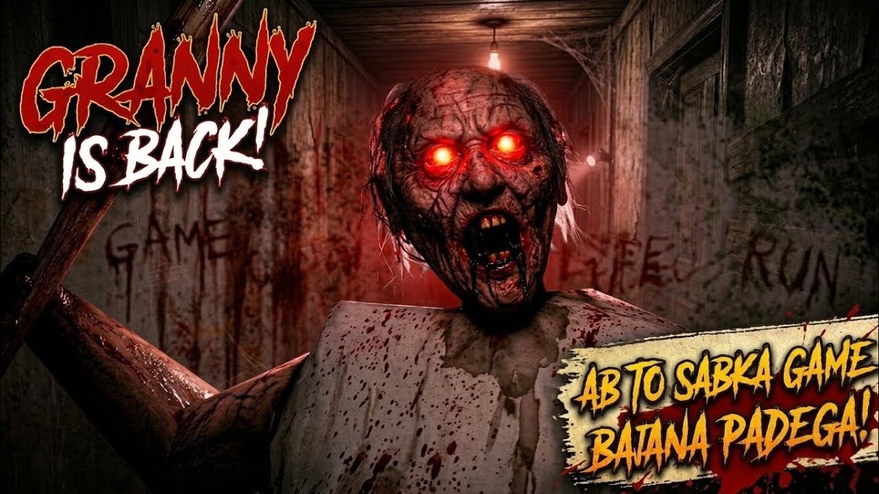 Granny is back with gameplay 😱 ( granny gameplay) 
