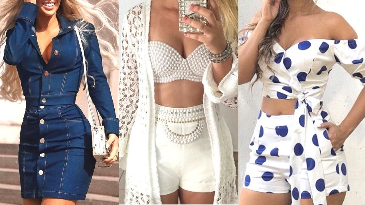 🔸CONJUNTOS DE DOS PIEZAS MODA 2019 MUJER TENDENCIAS DE MODA OUTFITS 2020🔹