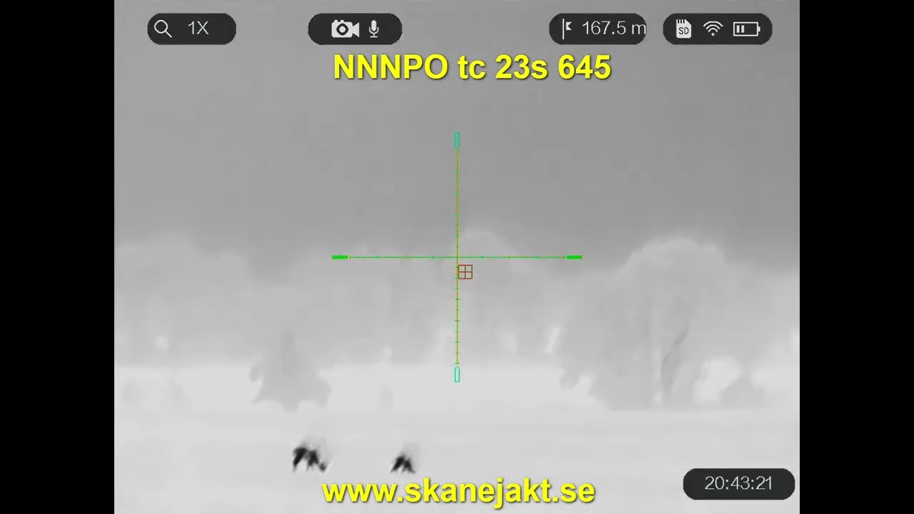 NNPO TC23S-645 LRF Thermal Riflescope