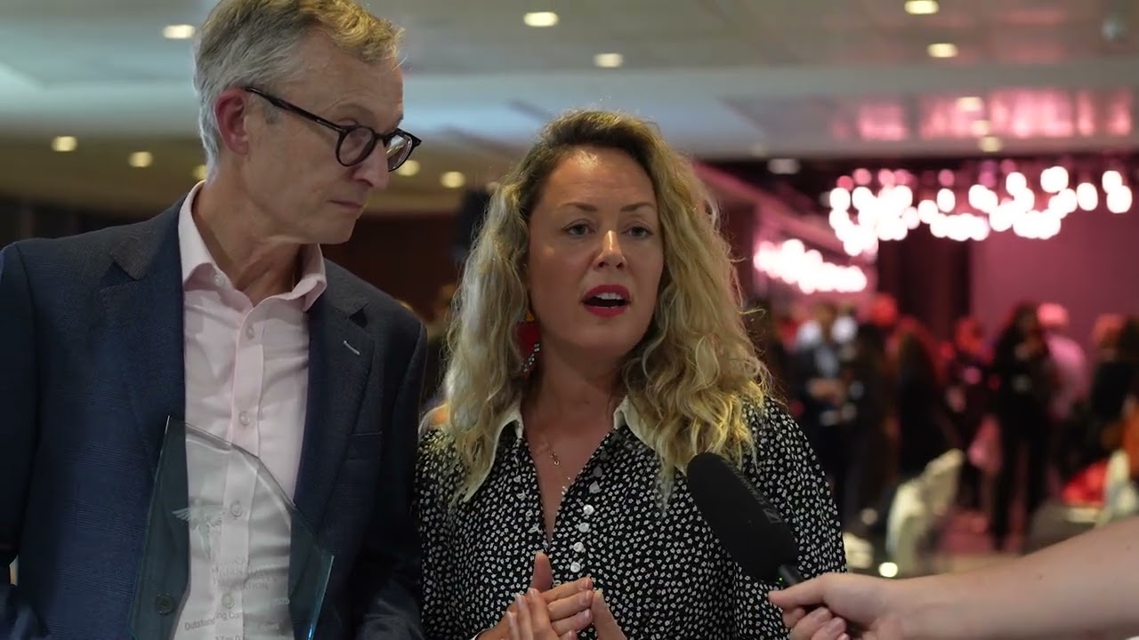 BBC team, Camilla Horrox, Fergus Walsh & Joshua Falcon win Outstanding Contribution, 2025 MJA Awards