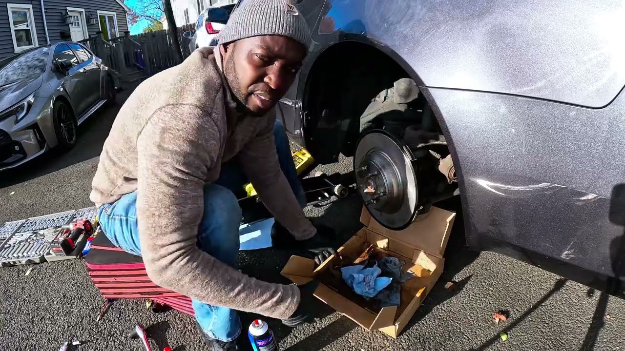 How to replace your brake/Rotors on a 2012 Acura TL
