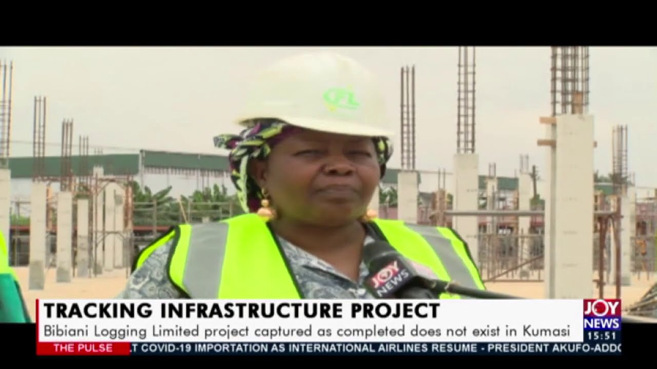 Bibiani Logging Limited project captured as completed does not exist in Kumasi (1-9-20)