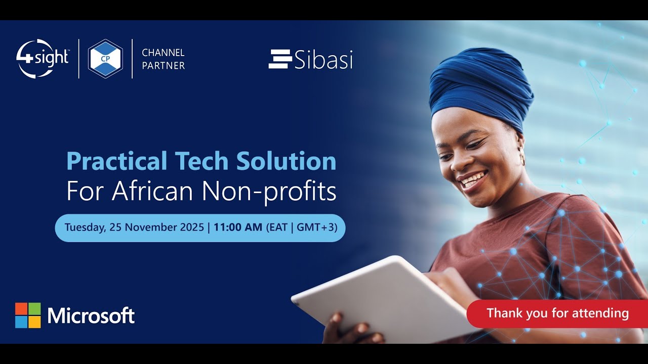 Practical Tech Solution for African Non profits  Webinar