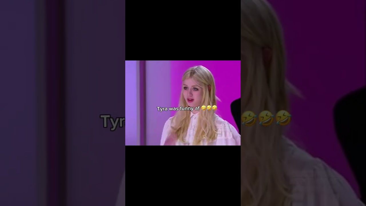 tyra was funny af 😂😂😂 | America's Next Top Model #shorts