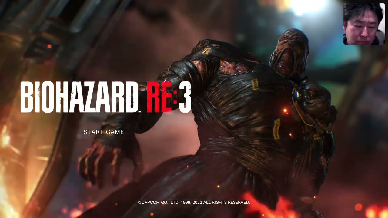 第3回バイオハザードre3 zバージョン　ps5