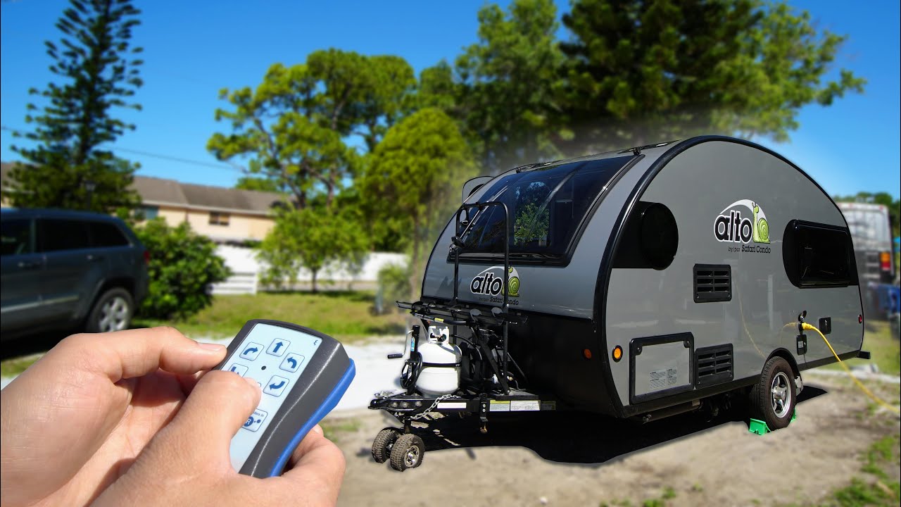 Une CARAVANE TÉLÉCOMMANDÉE!! WOW!