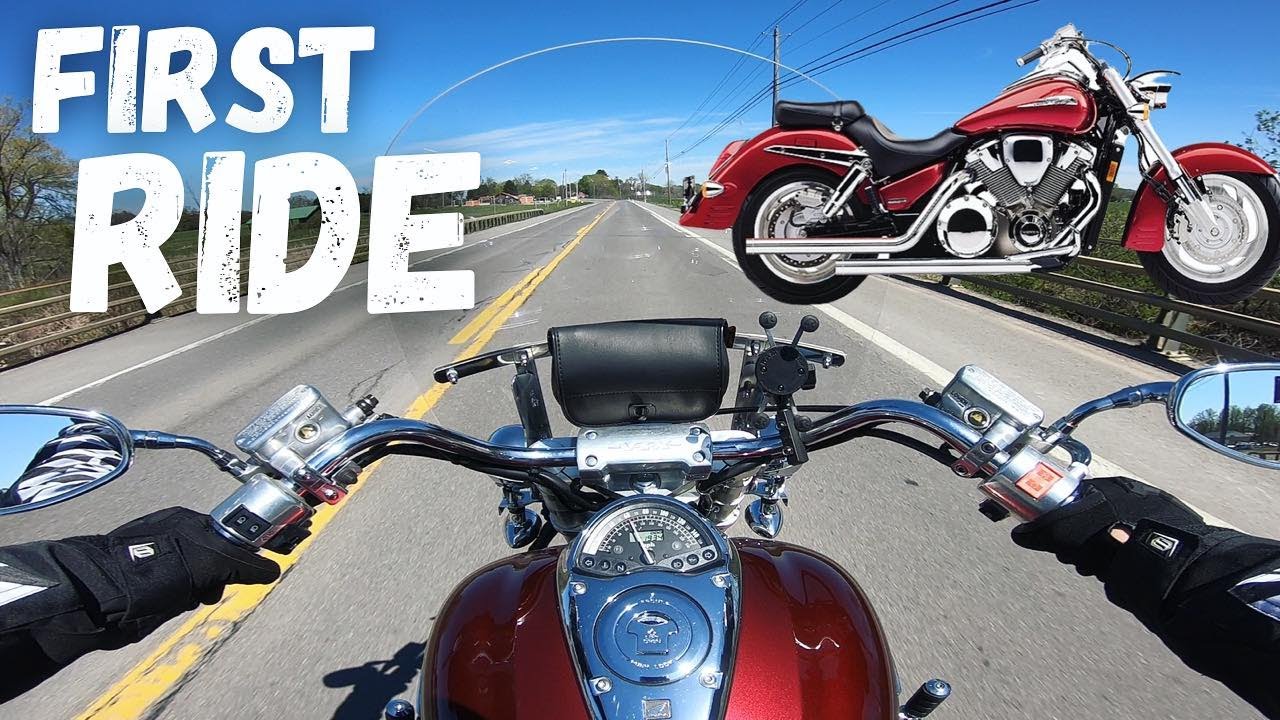Первая поездка на моем Honda VTX1800R