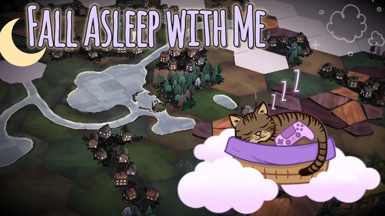 💤Fall Asleep while I play Dorfromantik🌿 | Relaxing Cozy Longplay ✨️