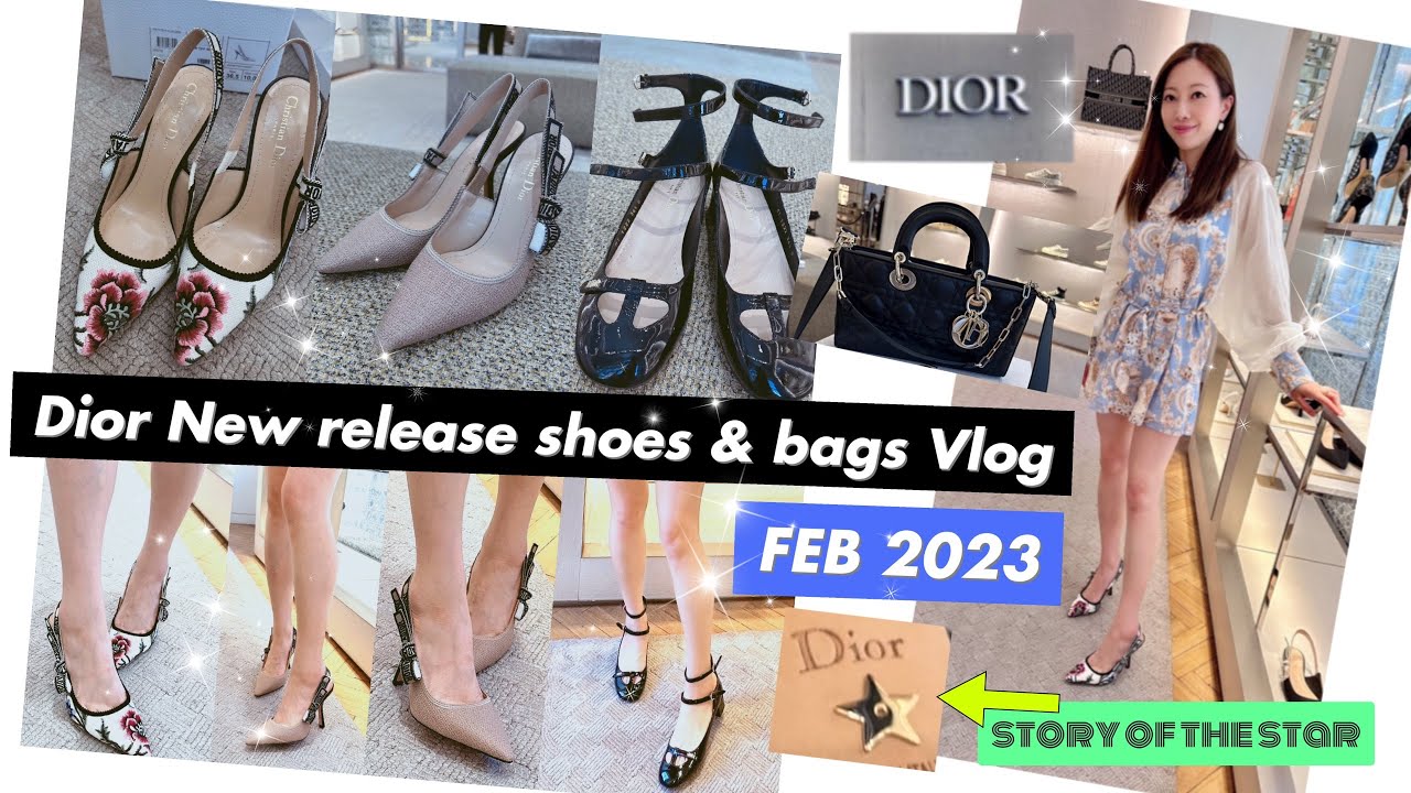 ⭐ ⭐ ⭐  DIOR, DIOR VLOG 2023 The story of DIOR Stars, Dior shoes, sandals, Lady D-Joy Bag, DIOR BAG