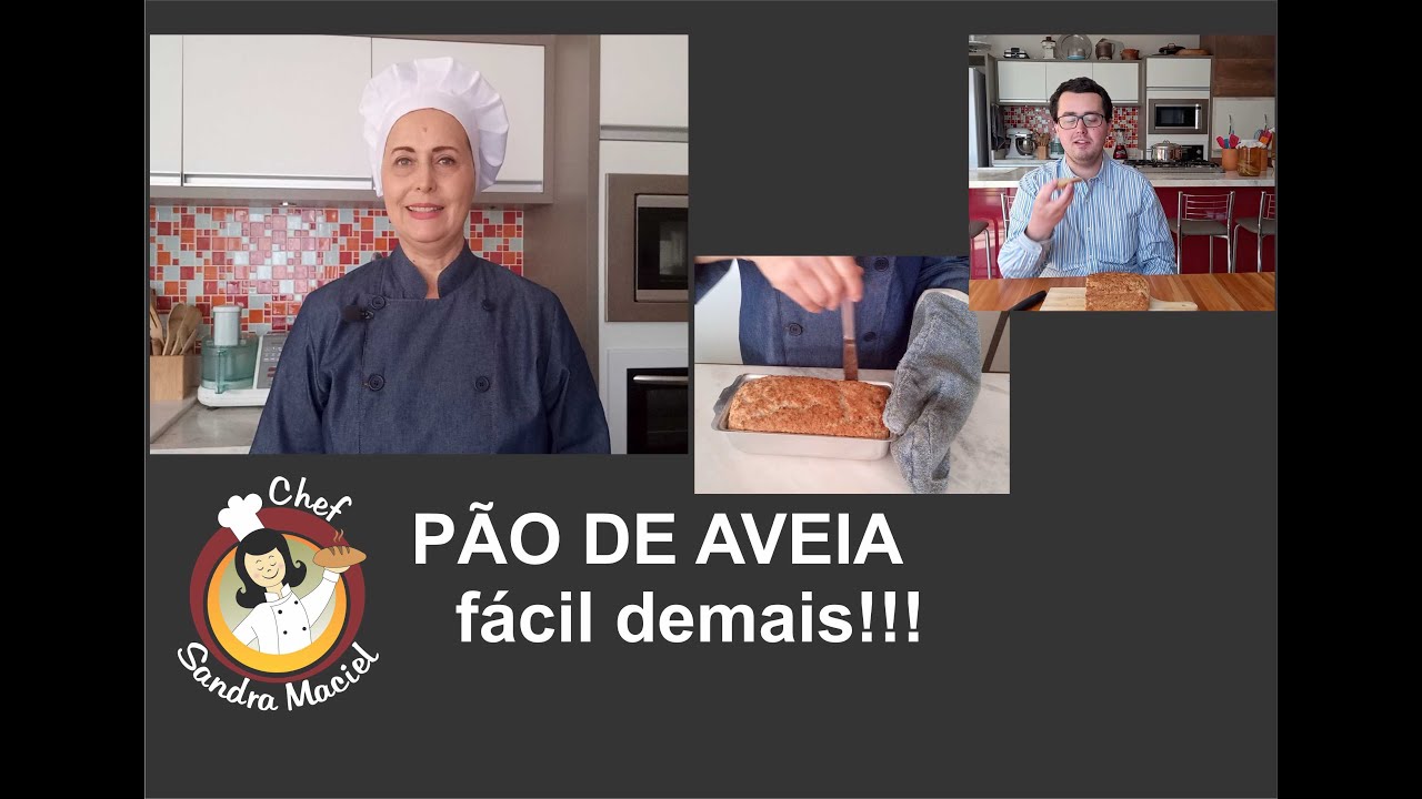 PÃO DE AVEIA FÁCIL DEMAIS! sem glúten, sem ovos, sem açúcar, gluten free vegan oatmeal quick bread